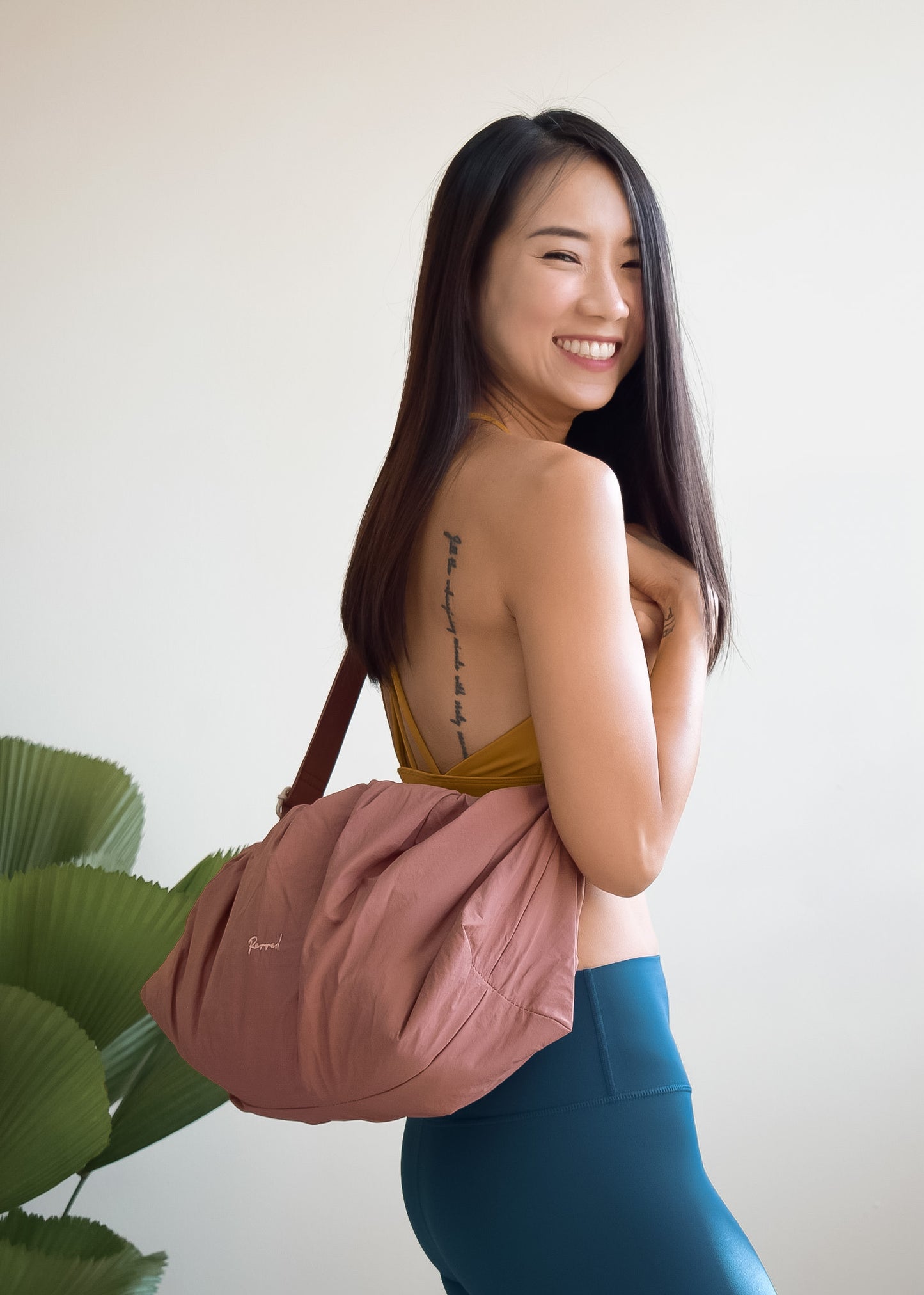 The Weekender Crossbody (Rose Tea)