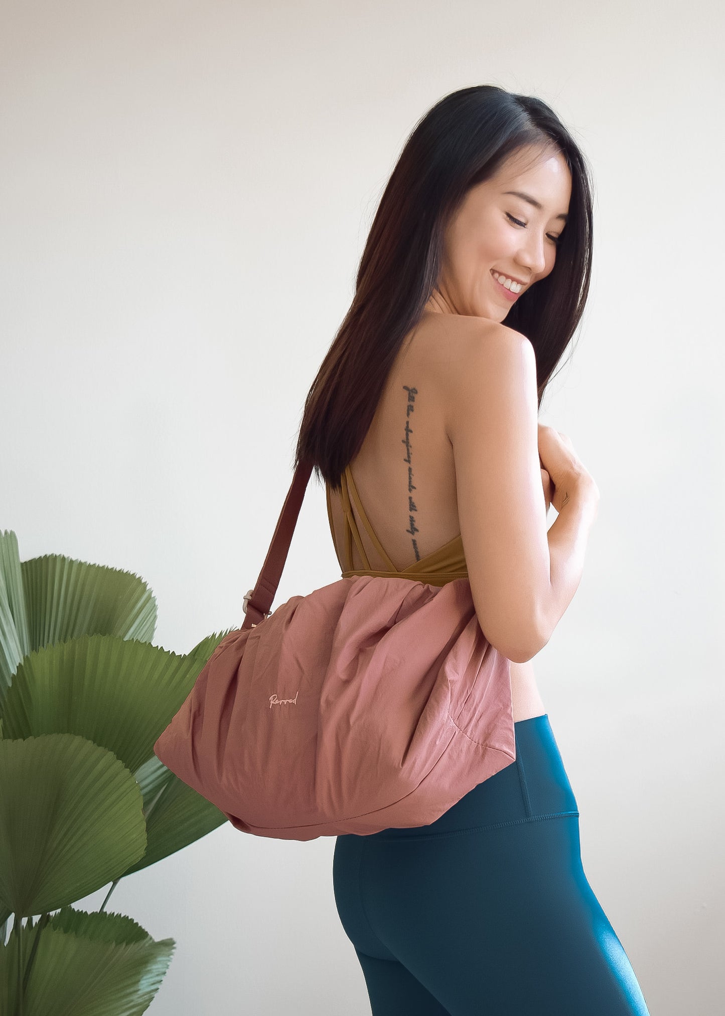 The Weekender Crossbody (Rose Tea)