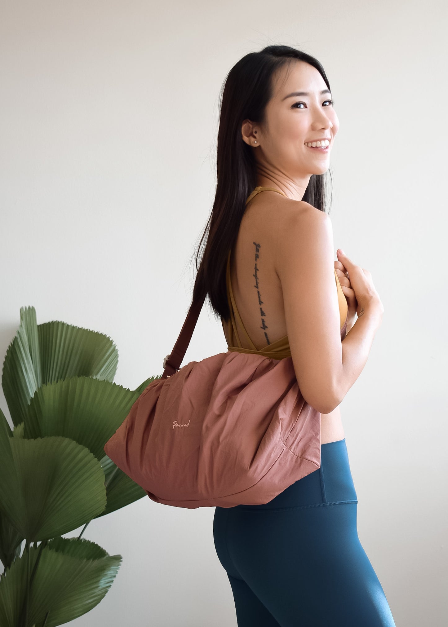 The Weekender Crossbody (Rose Tea)